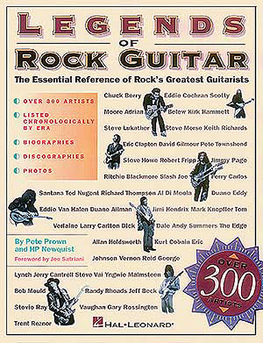 Legends of Rock Guitar by Pete Prown and HP Newquist